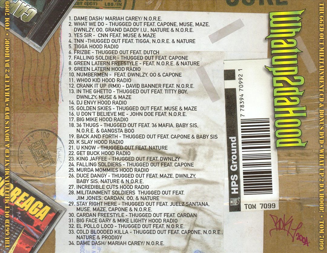 What Up 2 da Hood cover art