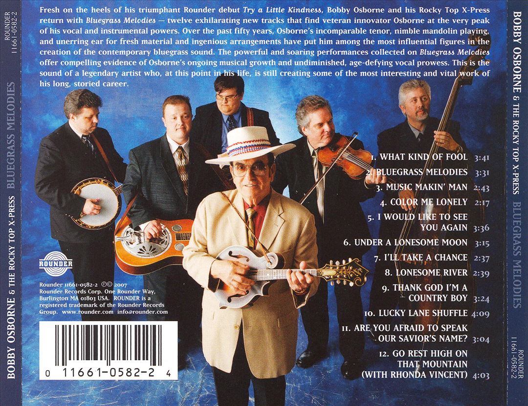 Bluegrass Melodies cover art