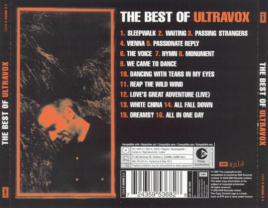 Best of Ultravox cover art