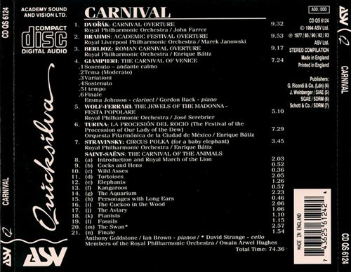Carnival (Quicksilva) [ASV] cover art