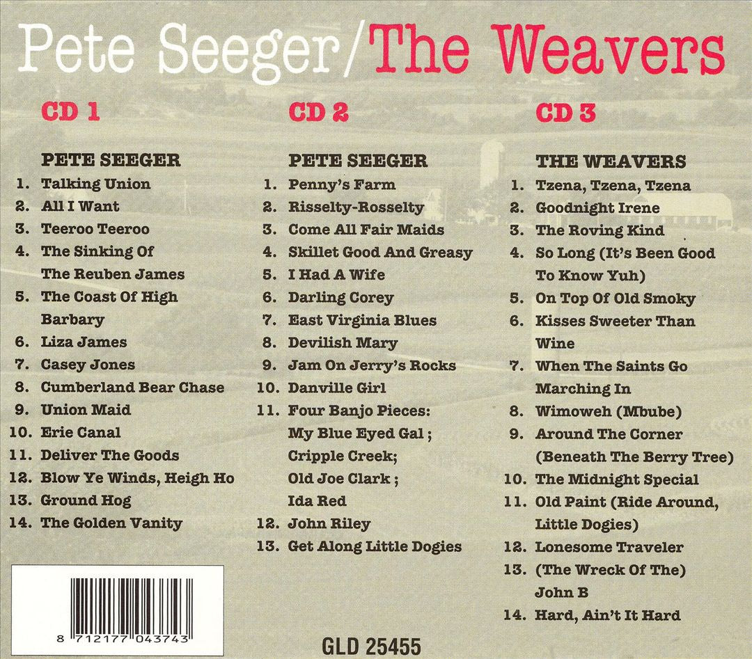 Pete Seeger: The Weavers [Box Set] cover art