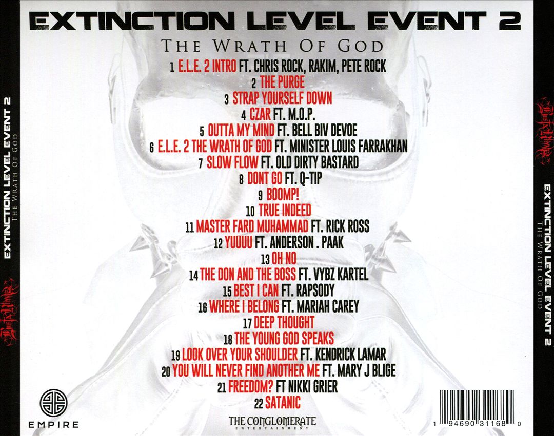Extinction Level Event 2: The Wrath of God cover art