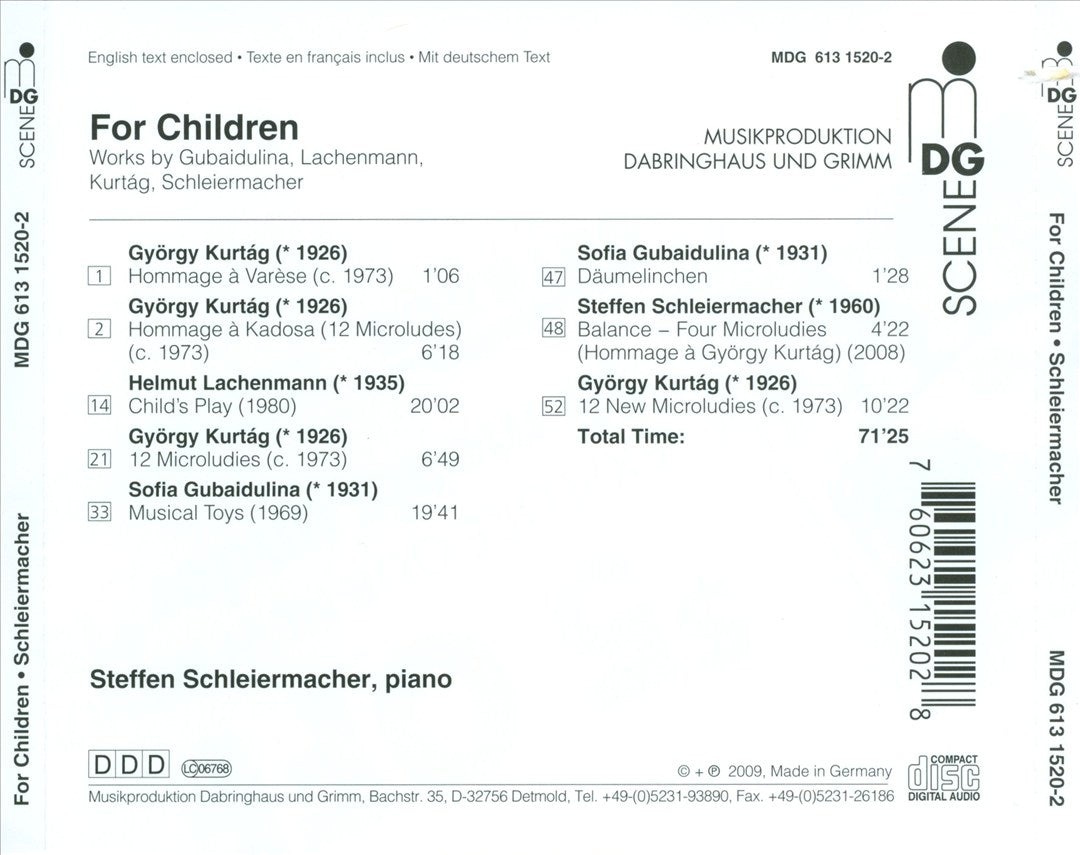 For Children cover art