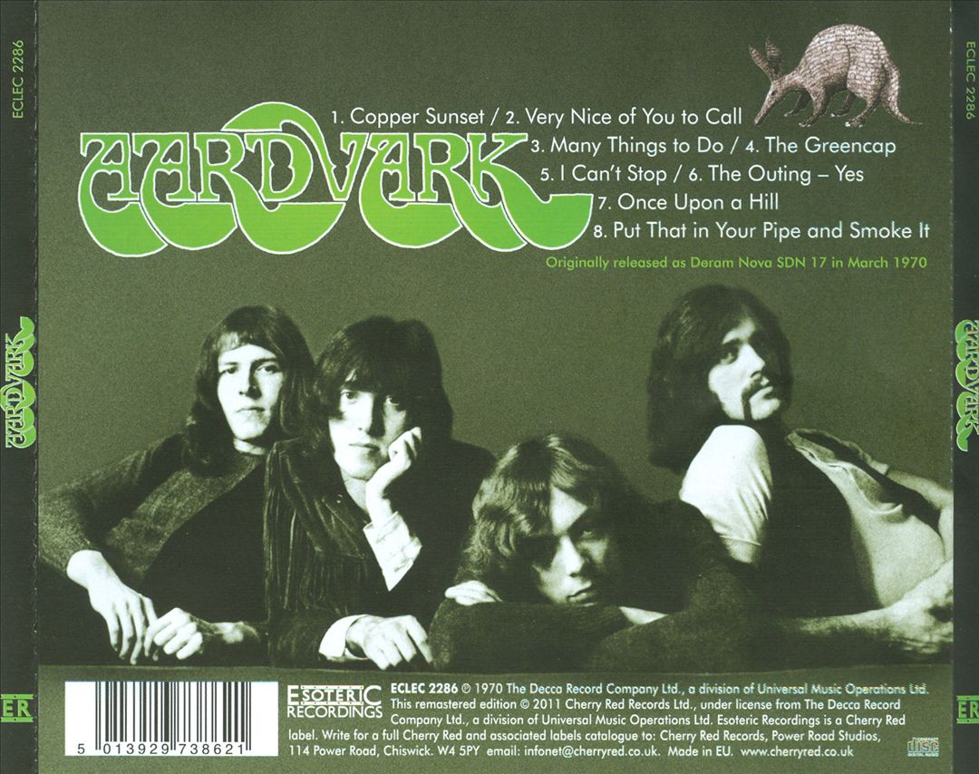 Aardvark cover art
