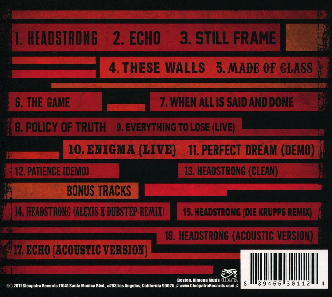 Headstrong cover art