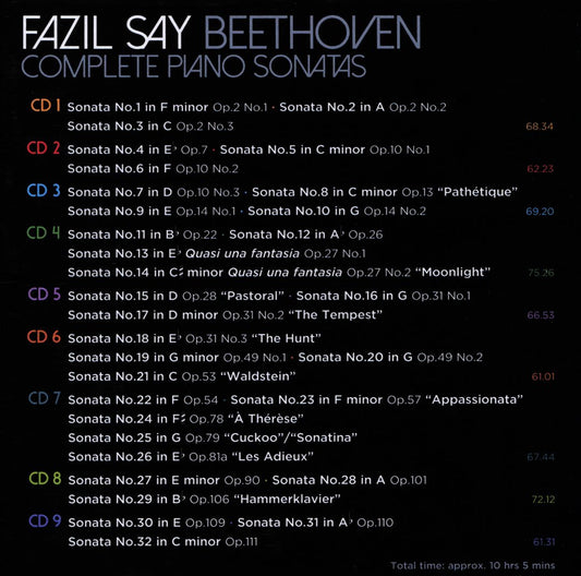 Beethoven: Complete Piano Sonatas cover art