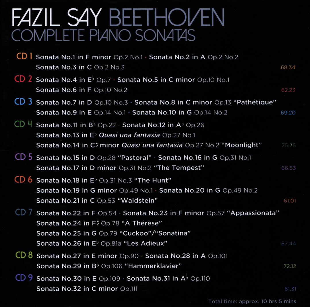 Beethoven: Complete Piano Sonatas cover art