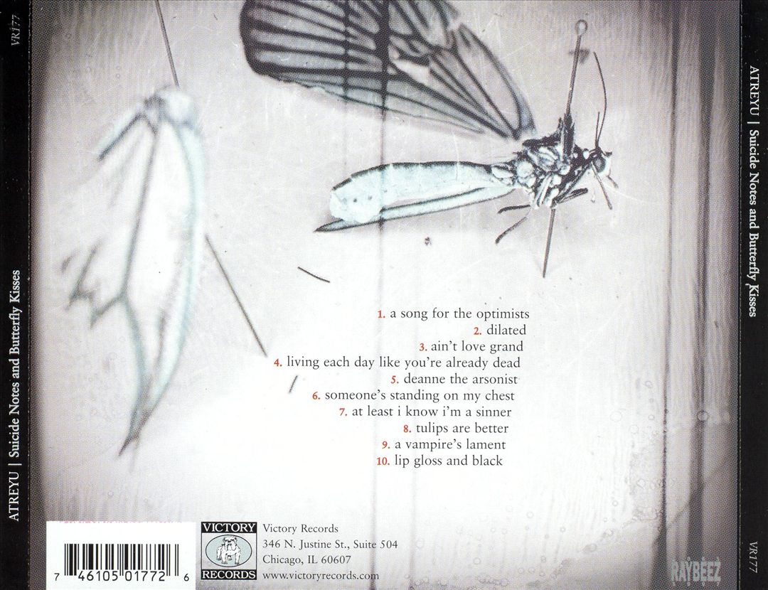 Suicide Notes and Butterfly Kisses cover art