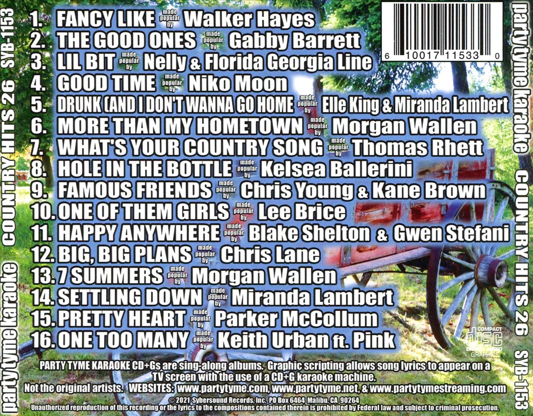 Country Hits 26 cover art