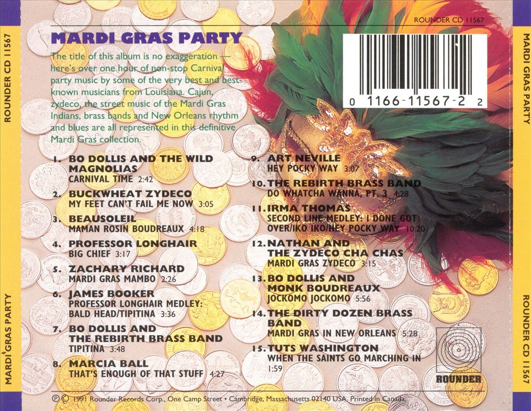 Mardi Gras Party [Rounder] cover art