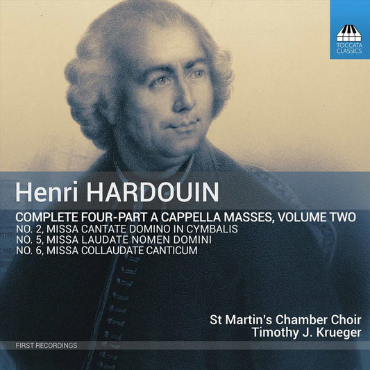 Henri Hardouin: Complete Four-Part A Cappella Masses, Vol. 2 cover art