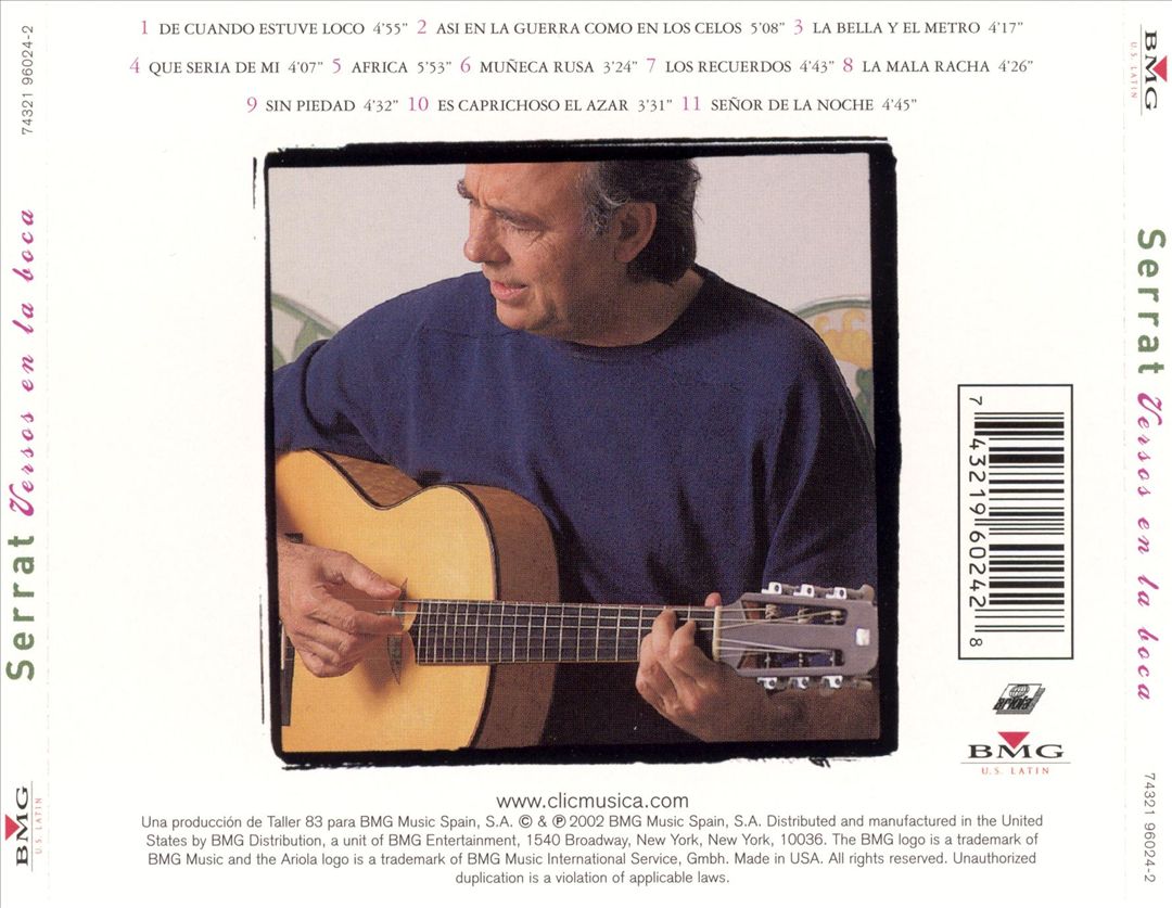 Versos en la Boca cover art