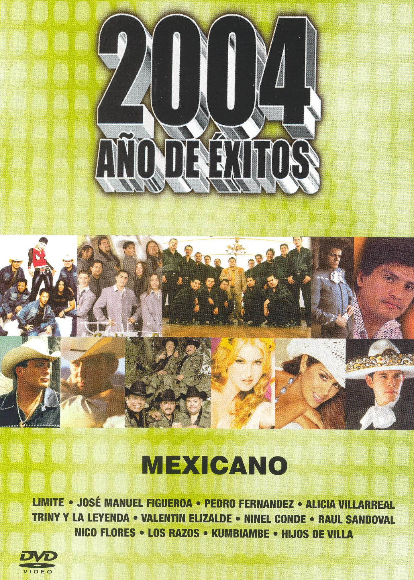 2004 Ano de Exitos: Mexicano cover art