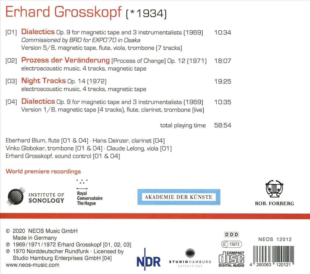 Erhard Grosskopf: SprachKlang (VoiceSound) - Electroaustice Works cover art