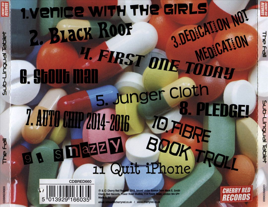 Sub-Lingual Tablet cover art