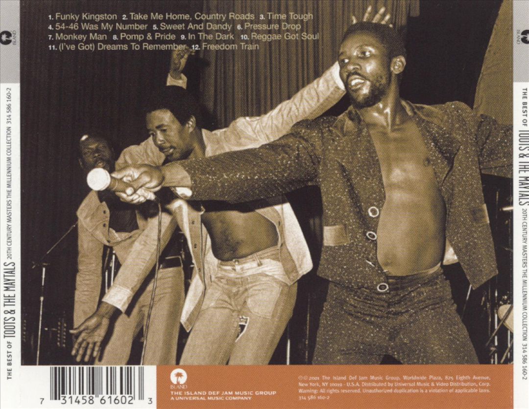 20th Century Masters - The Millennium Collection: The Best of Toots & The Maytals cover art