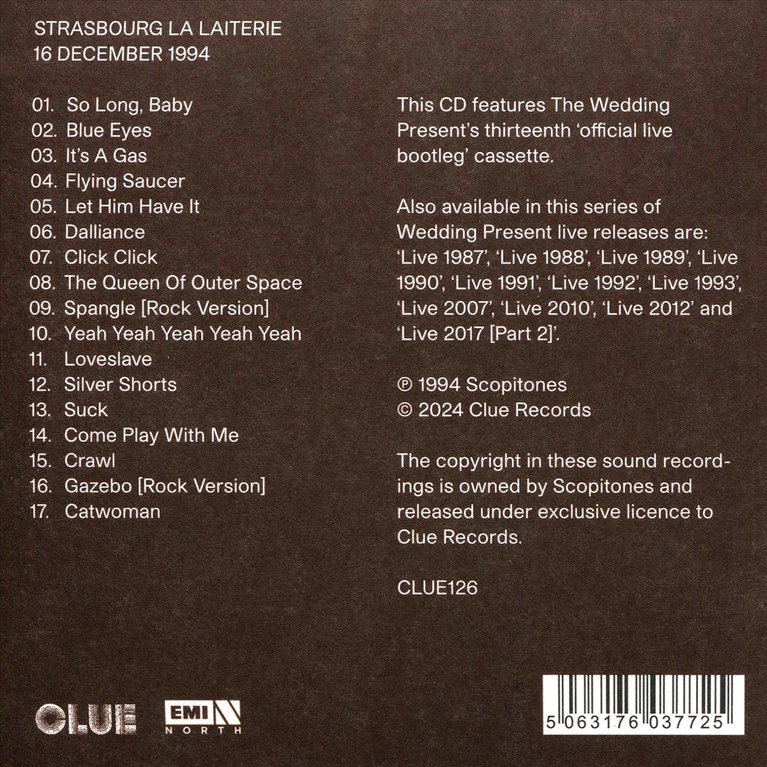 Live 1994 cover art