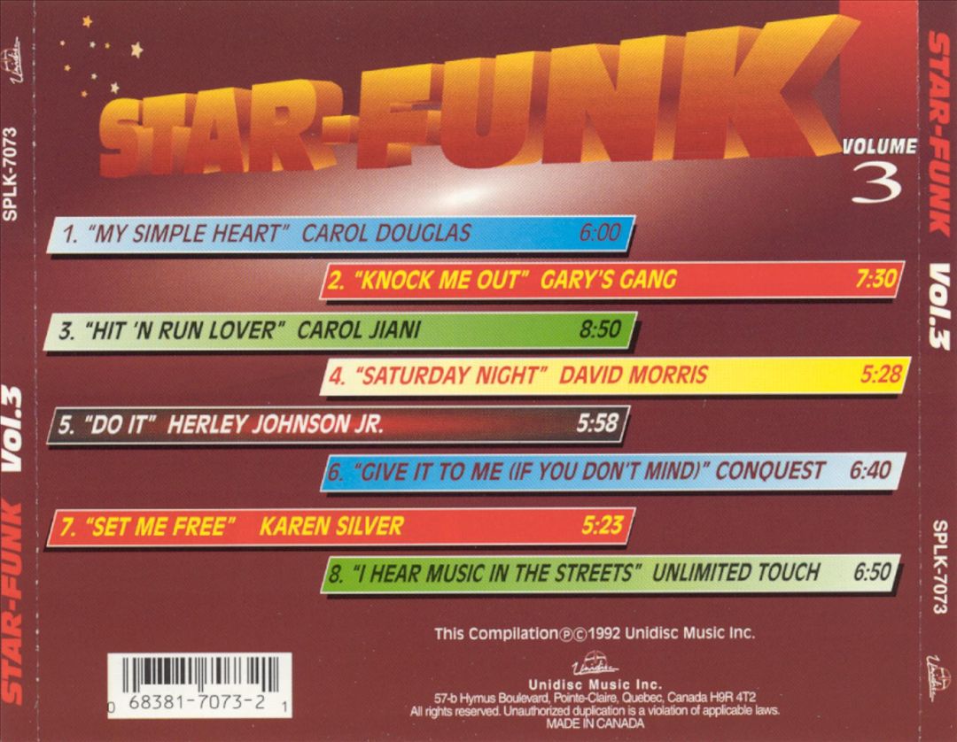 Star Funk, Vol. 3 cover art