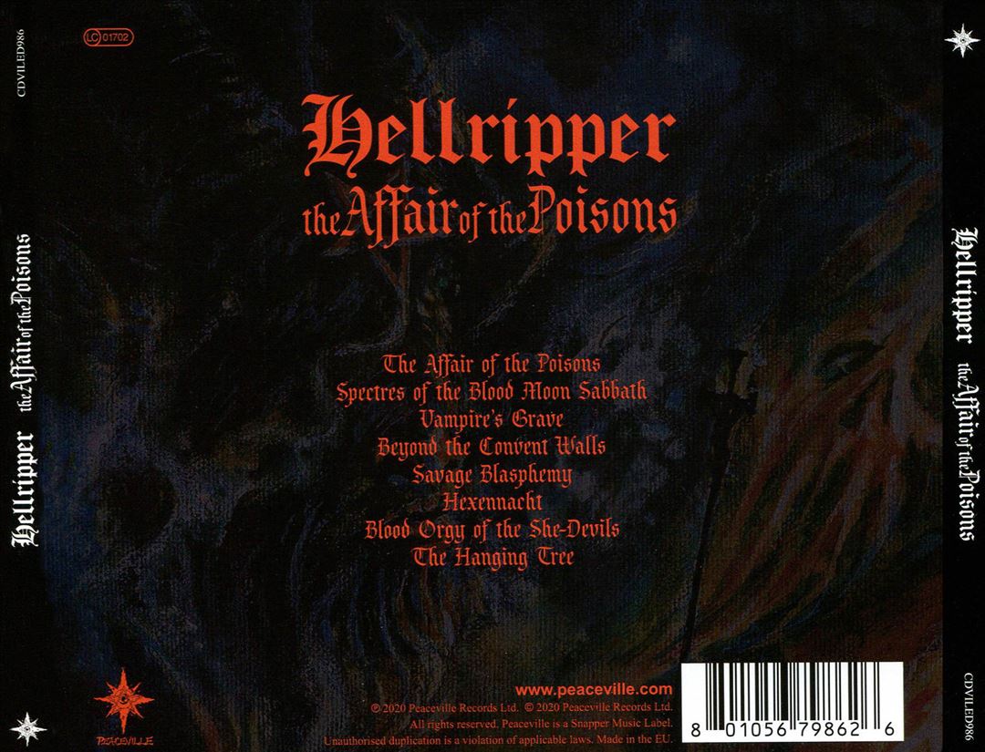 Affair of the Poisons cover art