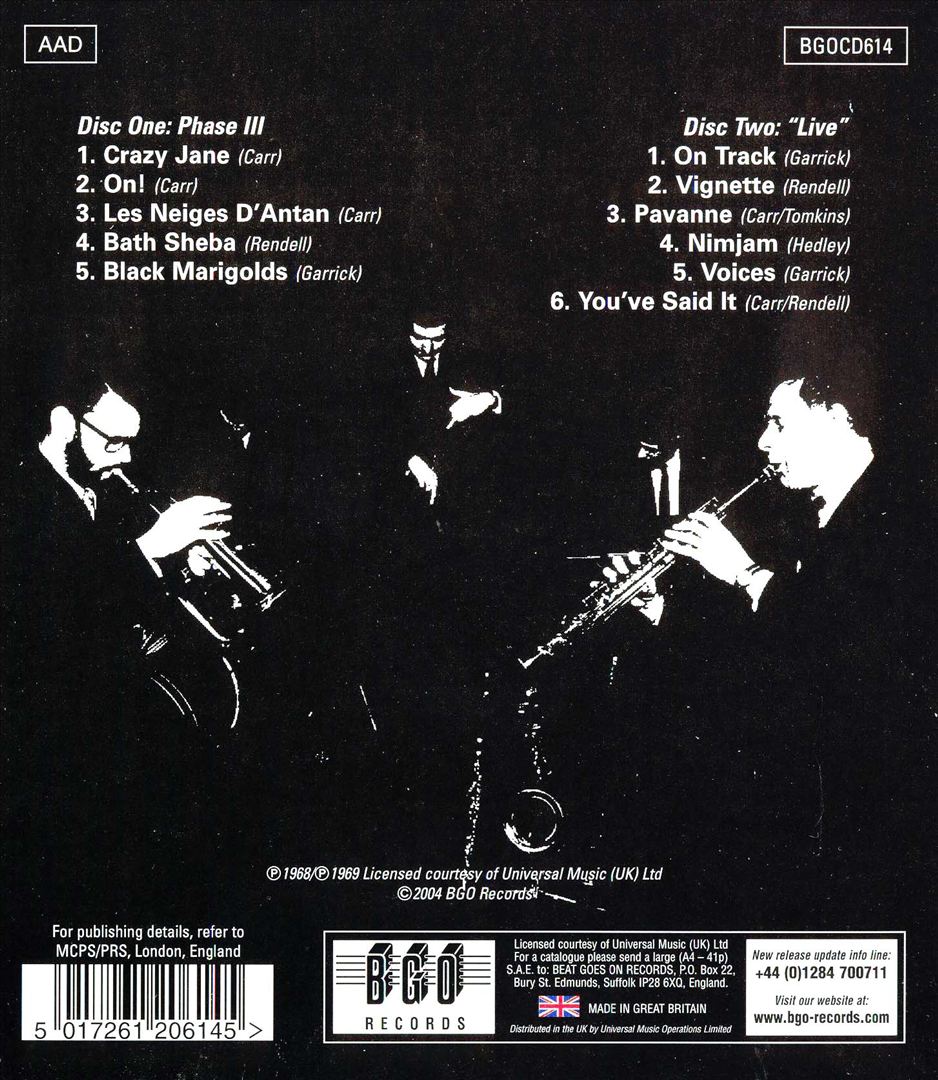 Phase III/Live cover art