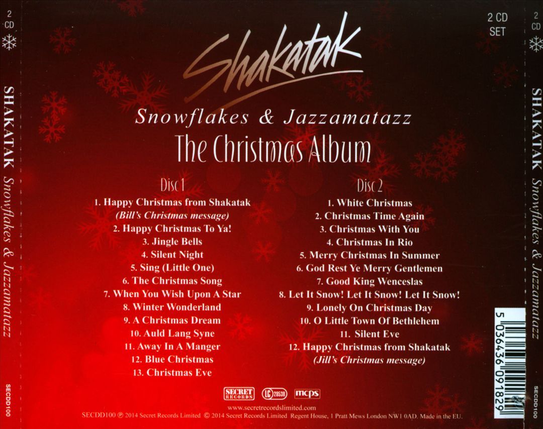 Snowflakes & Jazzamatazz: The Christmas Album cover art