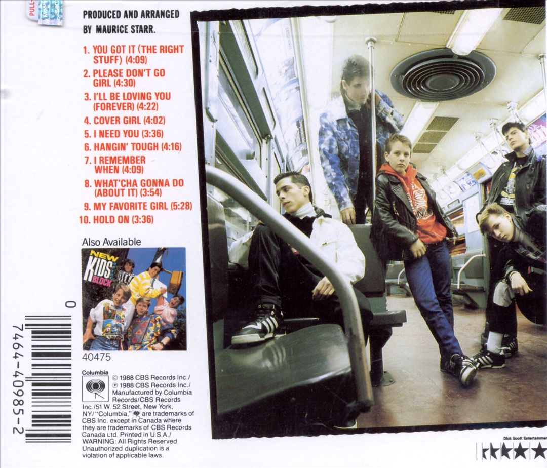 Hangin' Tough cover art