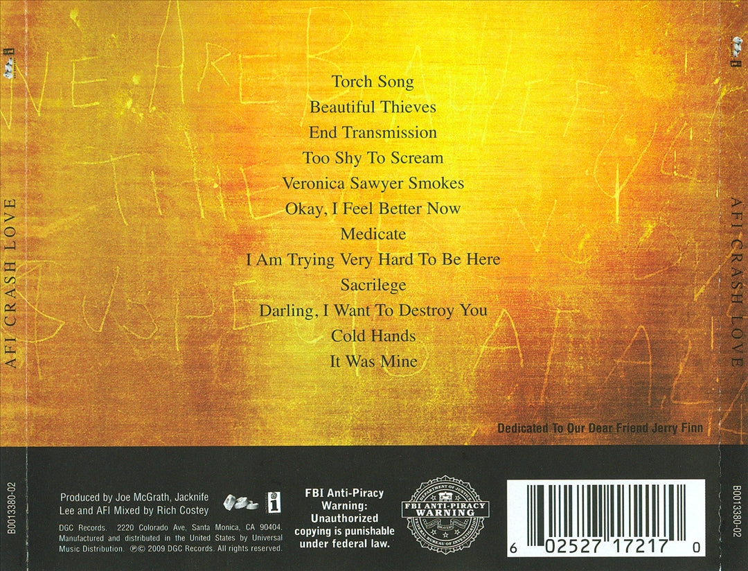 Crash Love cover art