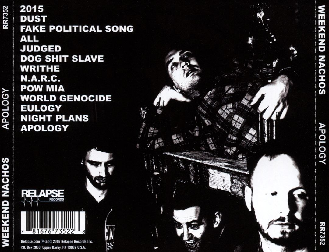 Apology cover art