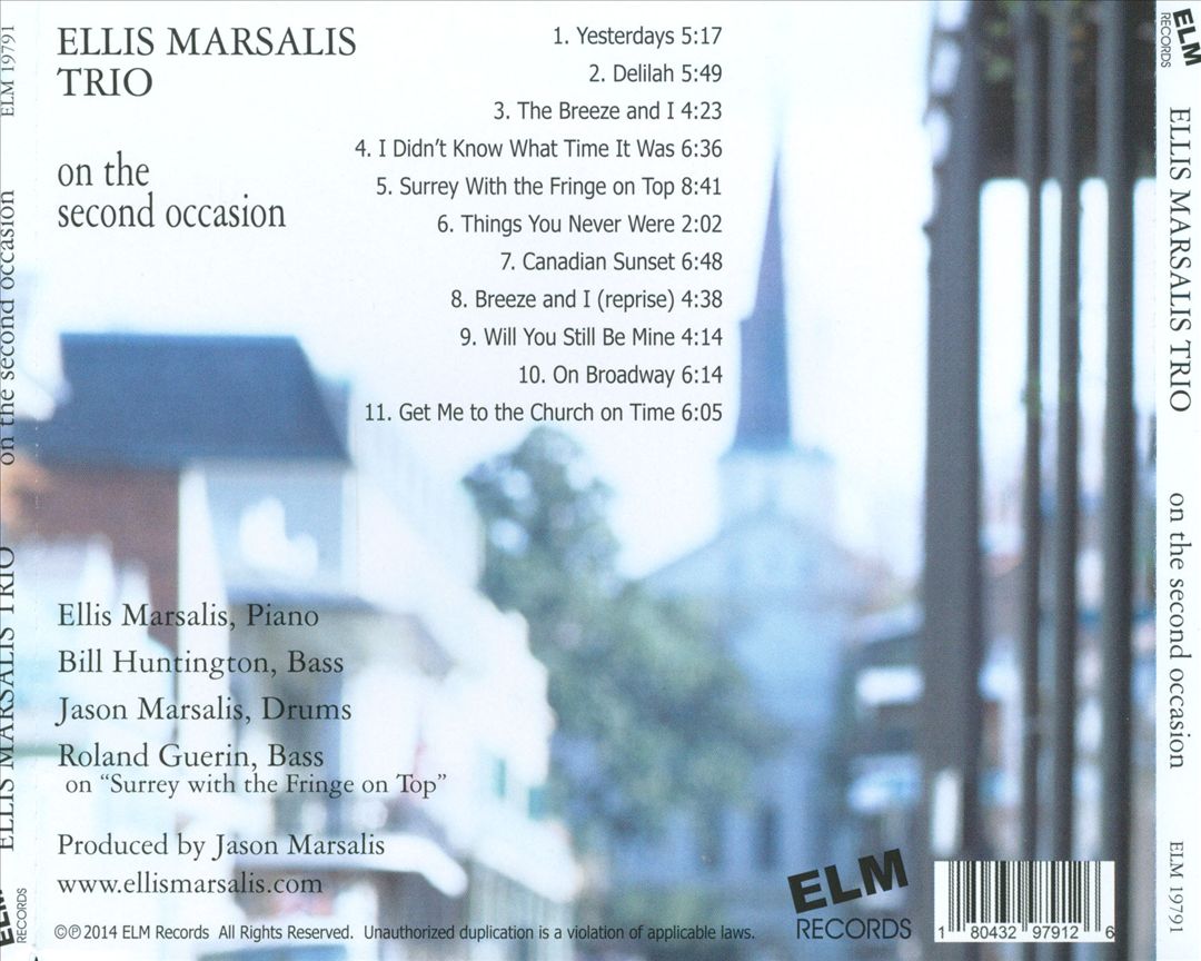 On the Second Occasion cover art