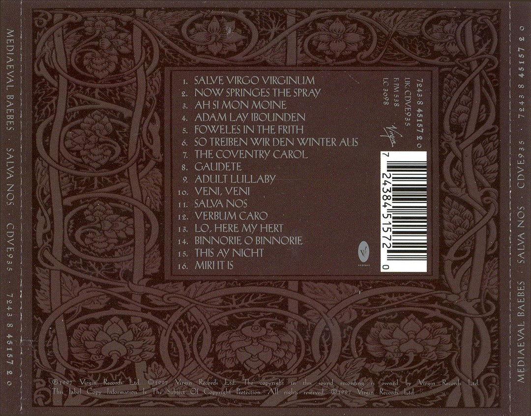 Salva Nos (Save Us) cover art