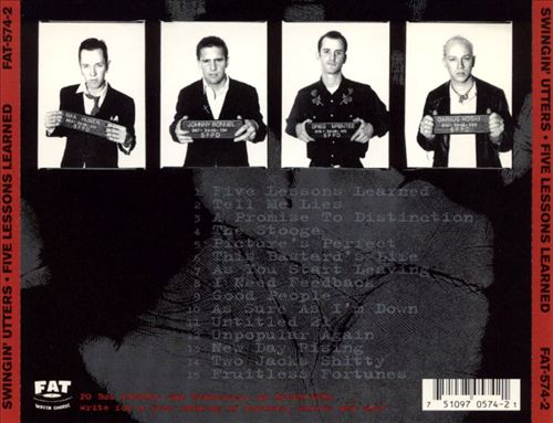 Five Lessons Learned cover art