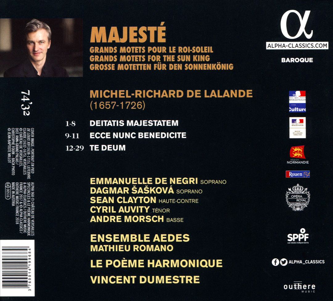 Majesté: Lalande cover art