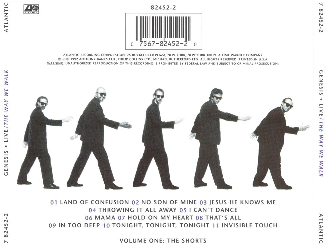 Live: The Way We Walk, Volume One - The Shorts cover art