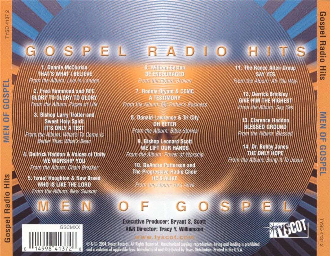 Gospel Radio Hits: Men Of Gospel cover art