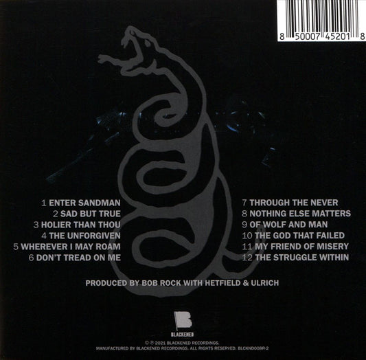 Metallica cover art