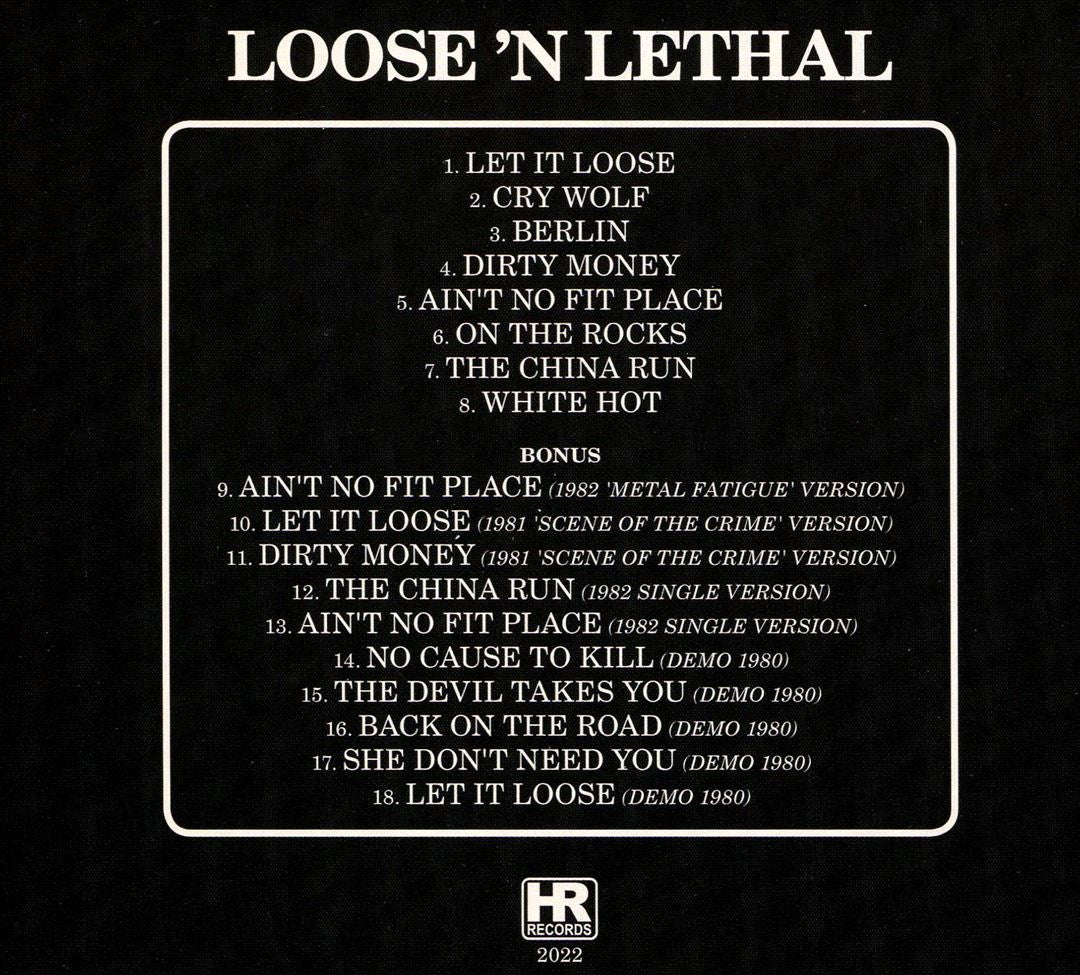 Loose 'n' Lethal cover art