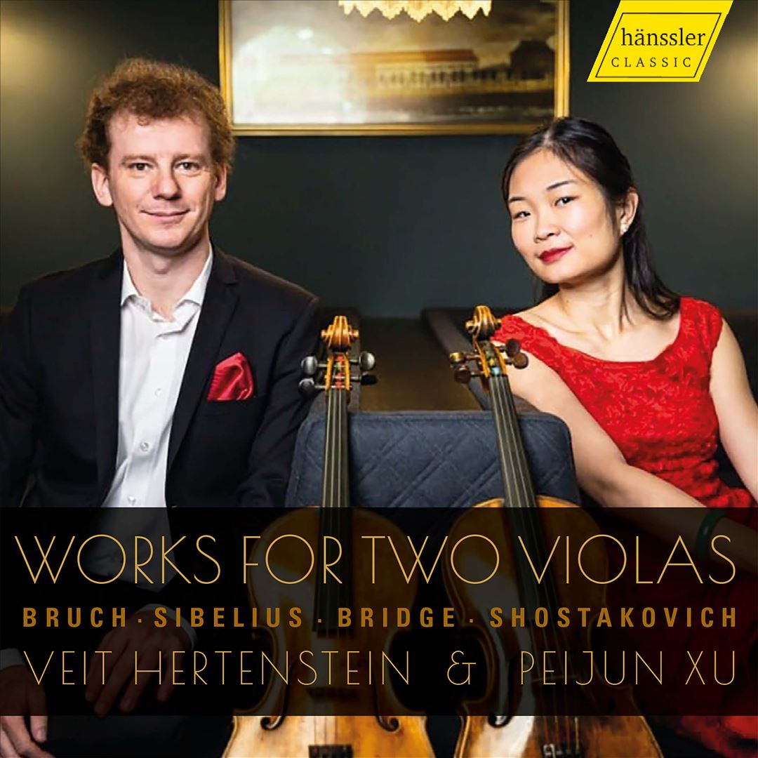 Works for Two Violas: Bruch, Sibelius, Bridge, Shostakovich cover art