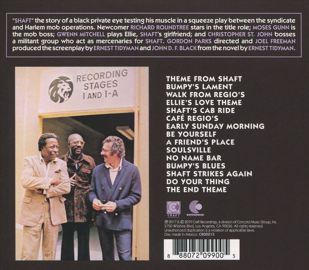Shaft [Music from the Soundtrack] cover art