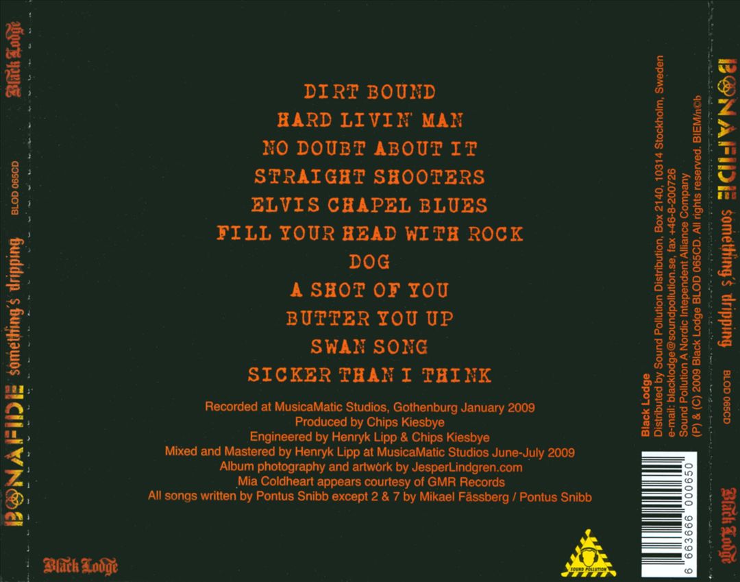 Something's Dripping cover art