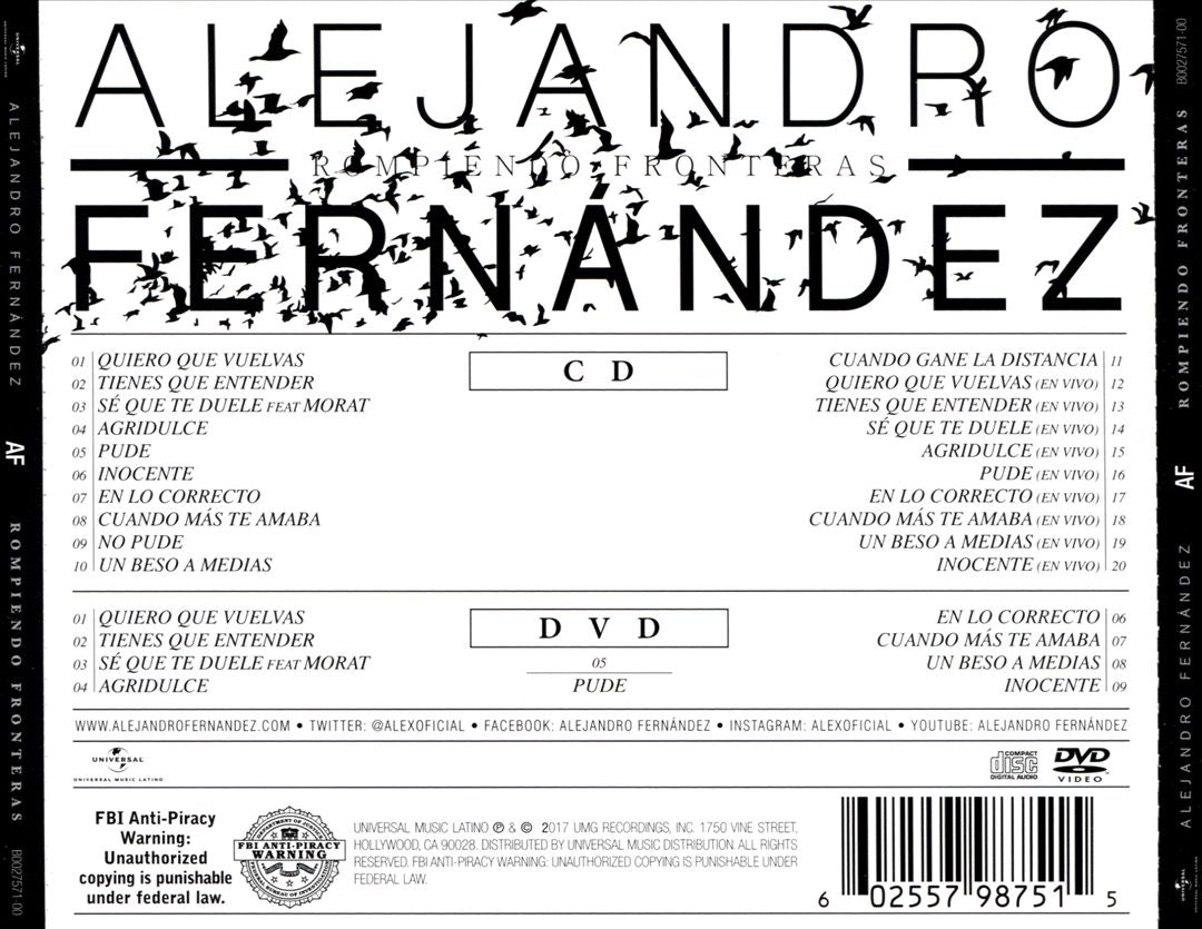 Rompiendo Fronteras cover art