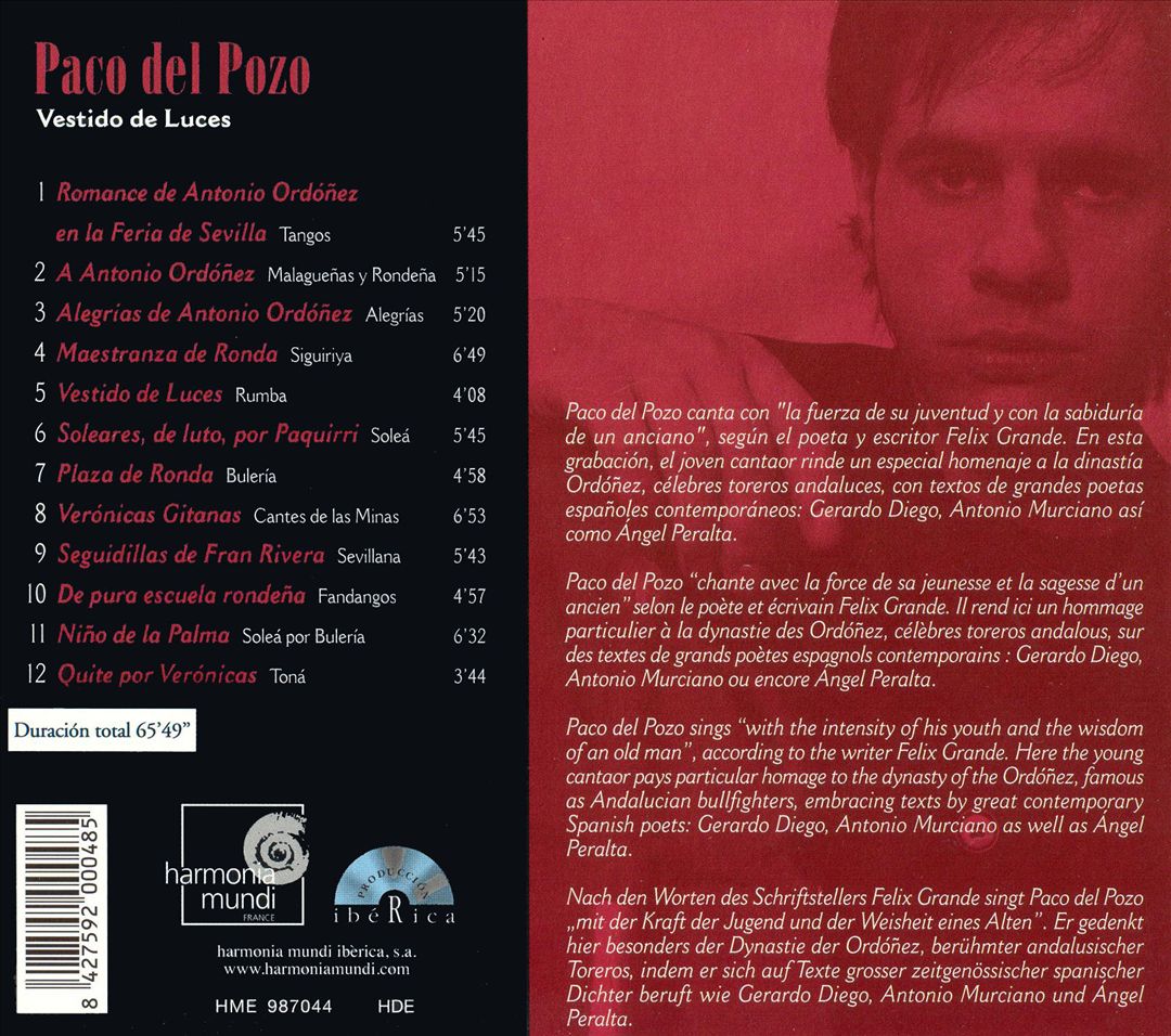 Vestido de Luces cover art