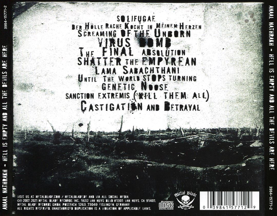 Hell Is Empty, And All the Devils Are Here cover art