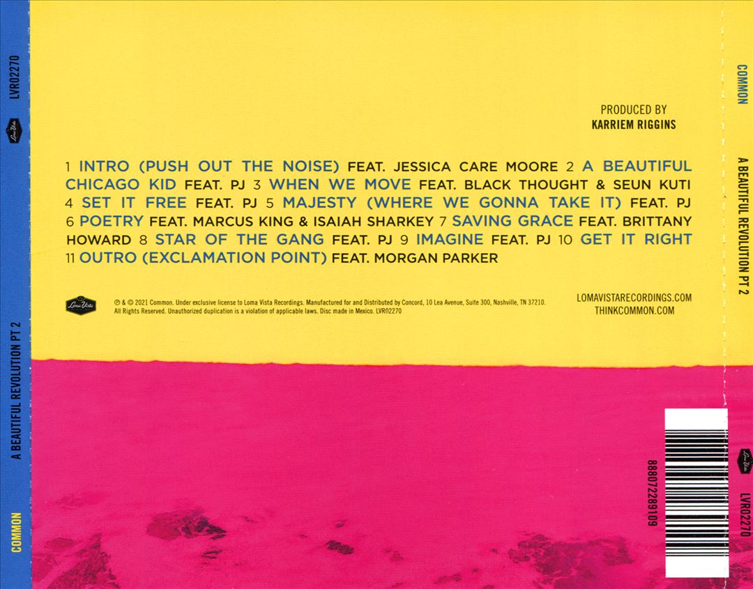 Beautiful Revolution, Pt. 2 cover art
