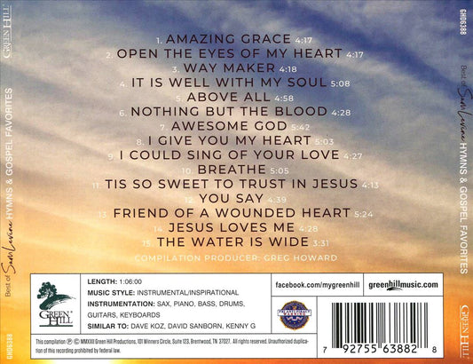 Best of Sam Levine: Hymns & Gospel Favorites cover art