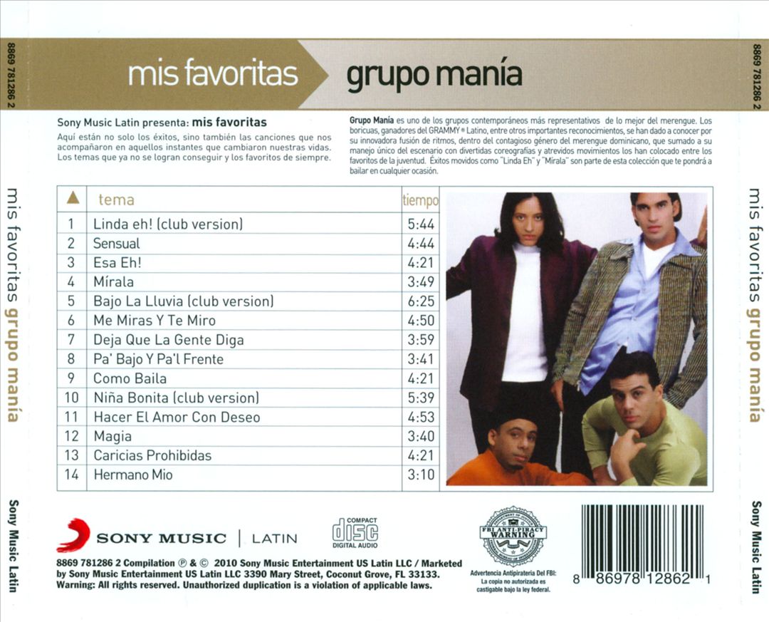 Mis Favoritas cover art