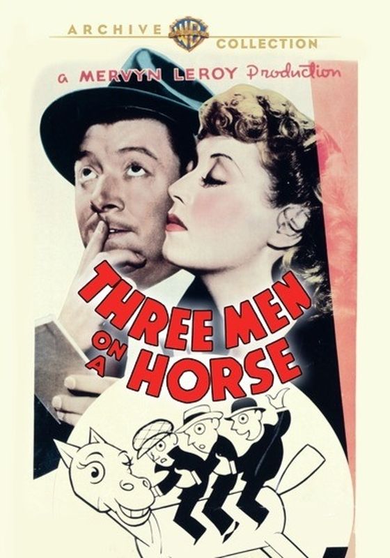 Three Men on a Horse cover art