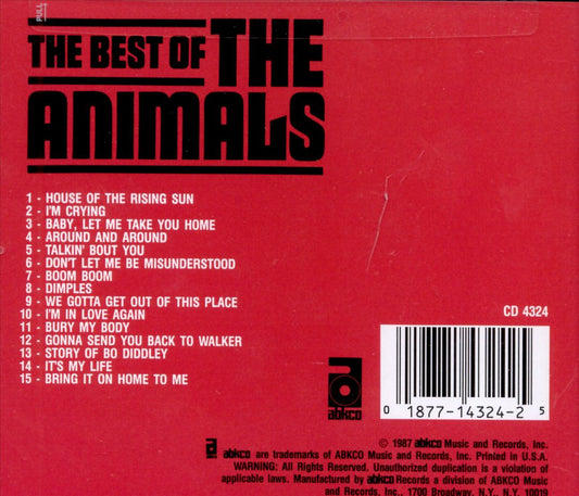 Best of the Animals [ABKCO] cover art