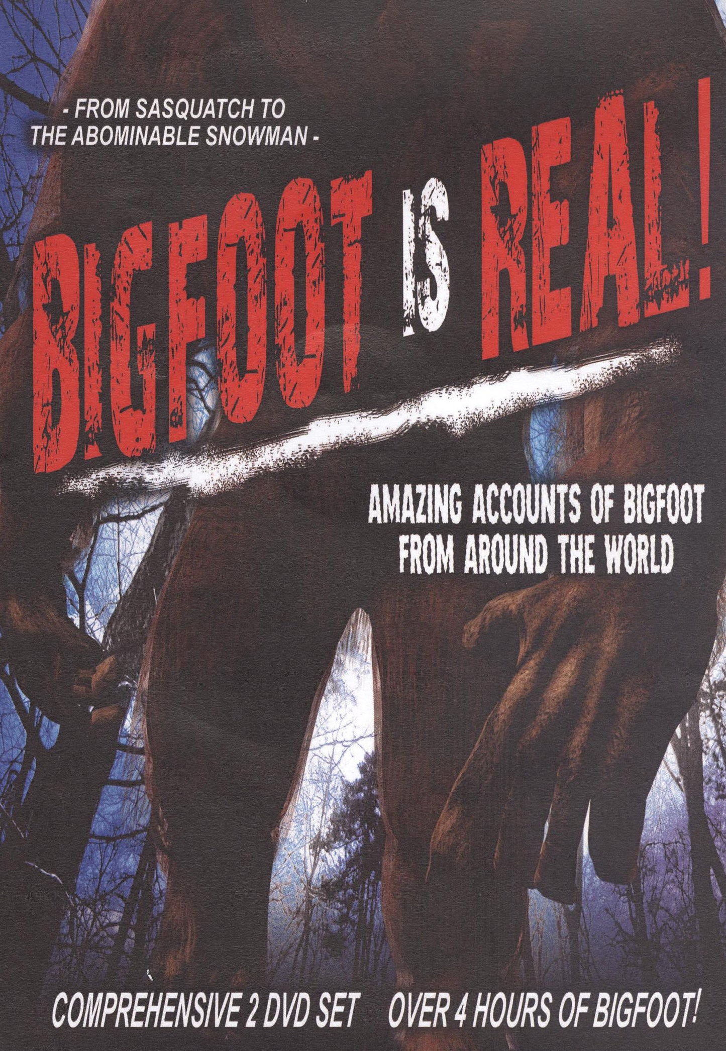 Bigfoot Is Real!: From Sasquatch to the Abominable Snowman cover art