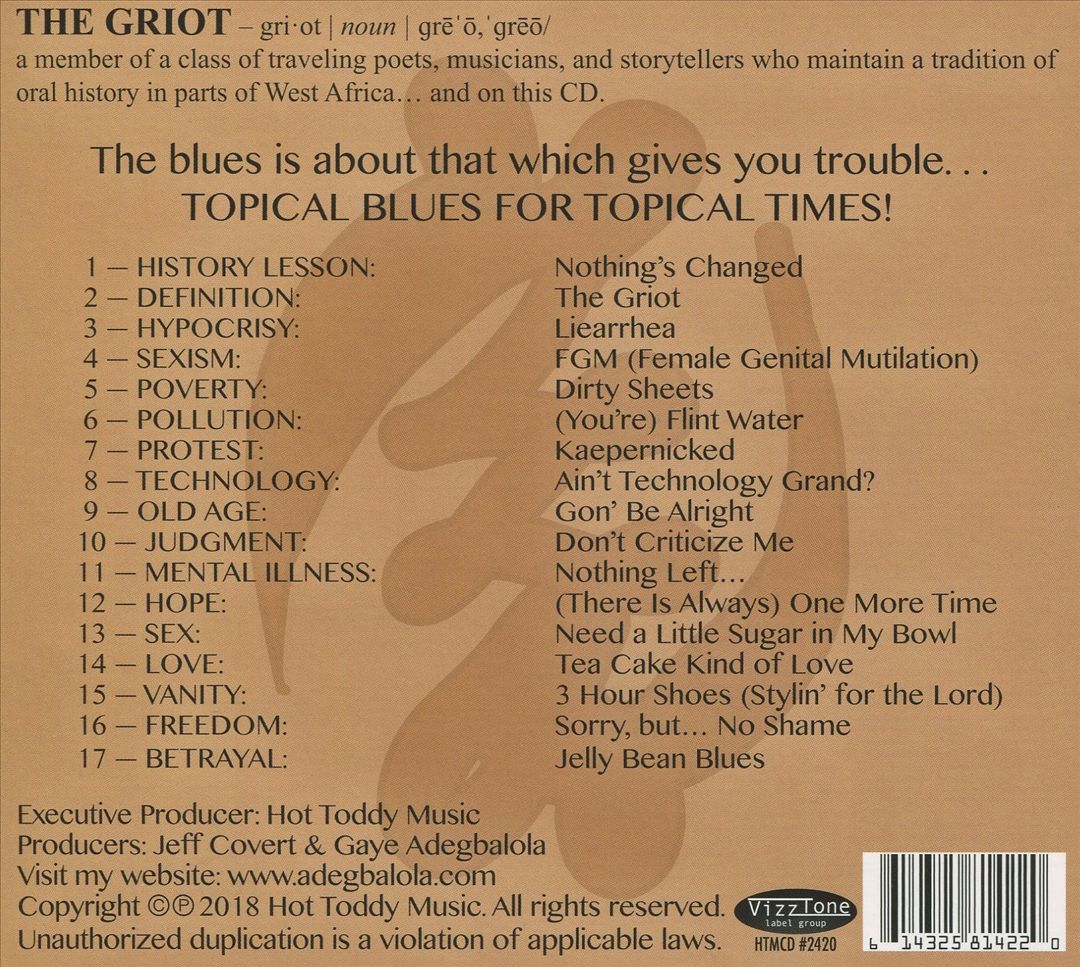 Griot cover art