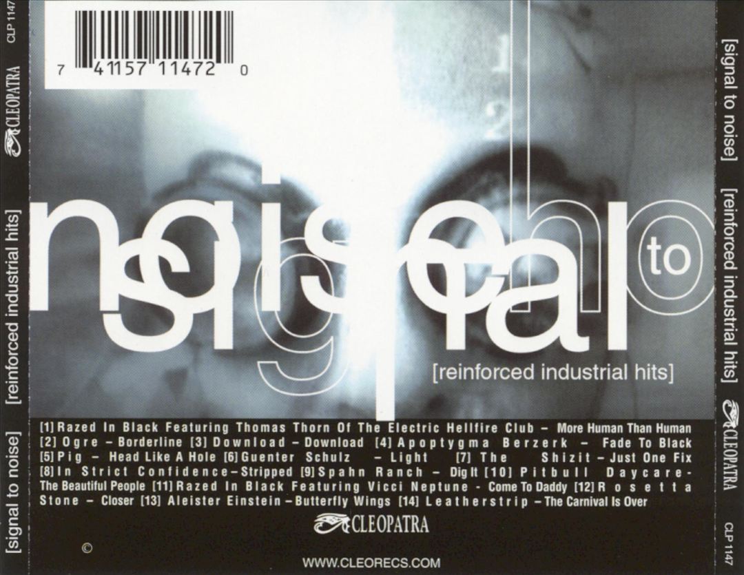 Signal to Noise: Reinforced Industrial Hits cover art